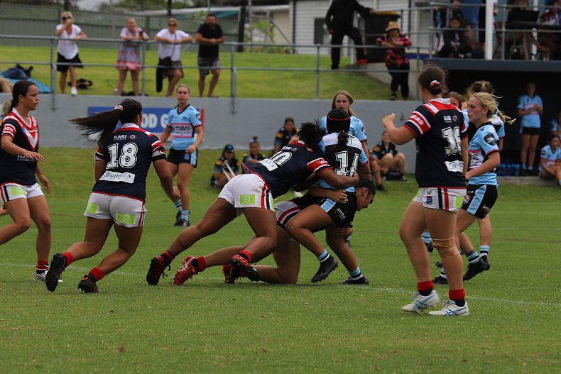 2021 Tarsha Gale Cup Rnd 5 ROOSTERS v SHARKS