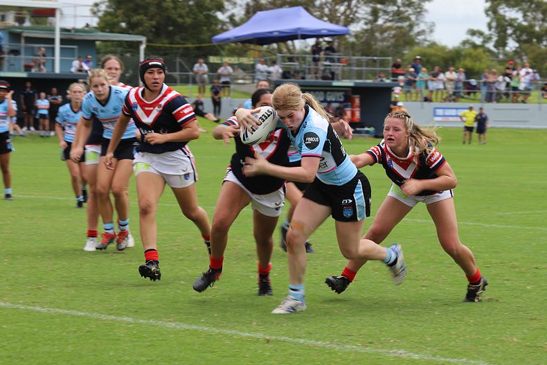 2021 Tarsha Gale Cup Rnd 5 ROOSTERS v SHARKS