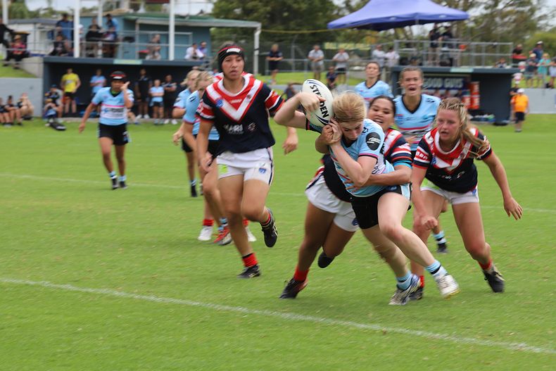 2021 Tarsha Gale Cup Rnd 5 ROOSTERS v SHARKS
