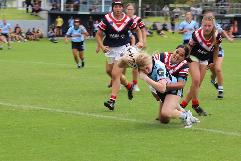2021 Tarsha Gale Cup Rnd 5 ROOSTERS v SHARKS