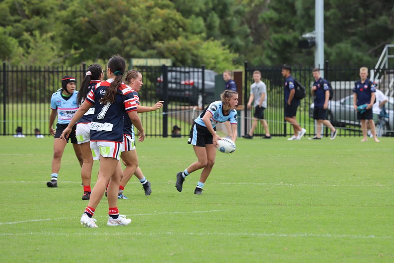 2021 Tarsha Gale Cup Rnd 5 ROOSTERS v SHARKS