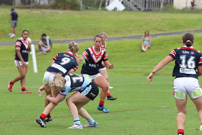 2021 Tarsha Gale Cup Rnd 5 ROOSTERS v SHARKS