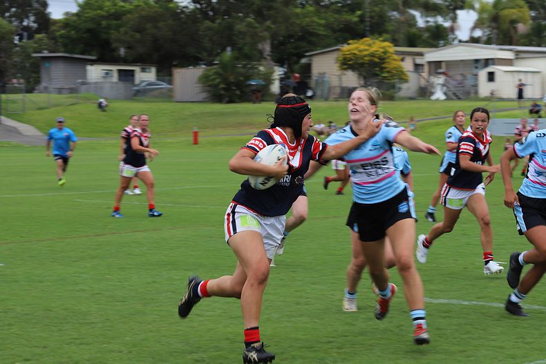 2021 Tarsha Gale Cup Rnd 5 ROOSTERS v SHARKS