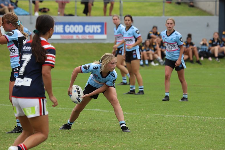 2021 Tarsha Gale Cup Rnd 5 ROOSTERS v SHARKS