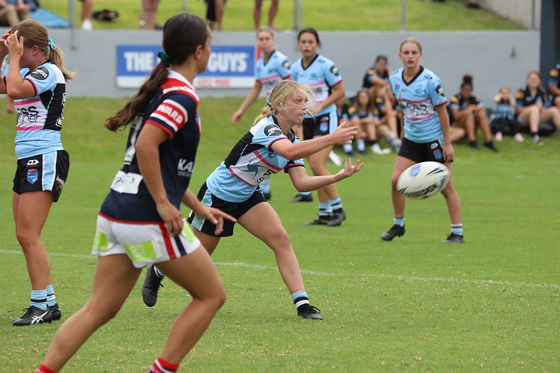 2021 Tarsha Gale Cup Rnd 5 ROOSTERS v SHARKS