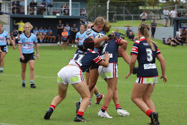 2021 Tarsha Gale Cup Rnd 5 ROOSTERS v SHARKS