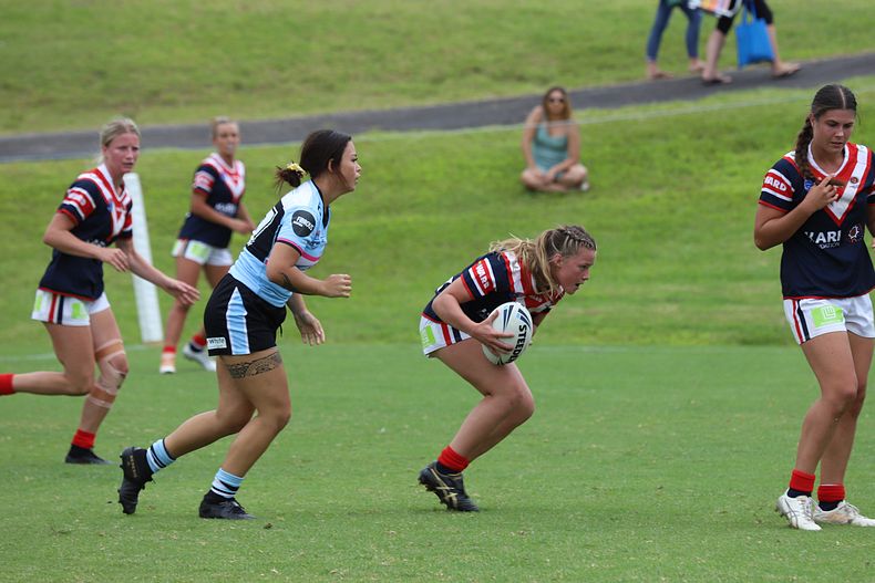 2021 Tarsha Gale Cup Rnd 5 ROOSTERS v SHARKS
