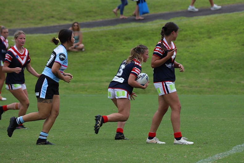 2021 Tarsha Gale Cup Rnd 5 ROOSTERS v SHARKS