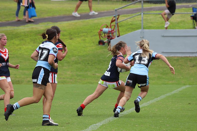 2021 Tarsha Gale Cup Rnd 5 ROOSTERS v SHARKS