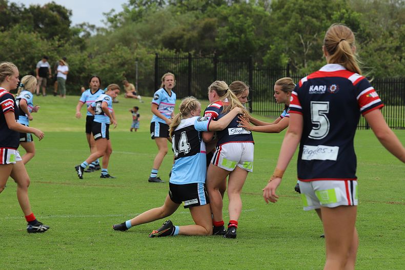 2021 Tarsha Gale Cup Rnd 5 ROOSTERS v SHARKS