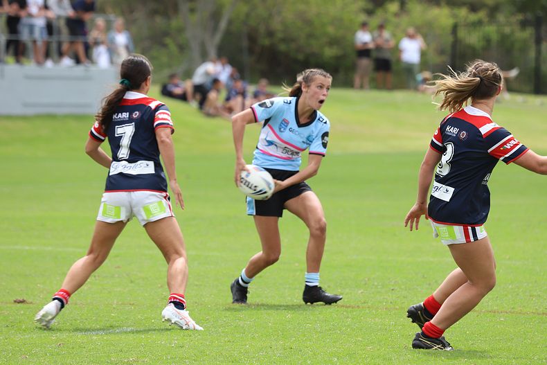 2021 Tarsha Gale Cup Rnd 5 ROOSTERS v SHARKS