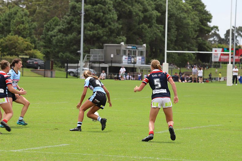 2021 Tarsha Gale Cup Rnd 5 ROOSTERS v SHARKS