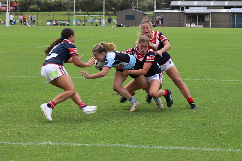 2021 Tarsha Gale Cup Rnd 5 ROOSTERS v SHARKS