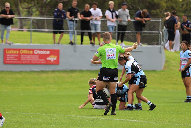 2021 Tarsha Gale Cup Rnd 5 ROOSTERS v SHARKS