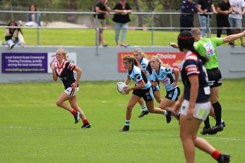 2021 Tarsha Gale Cup Rnd 5 ROOSTERS v SHARKS