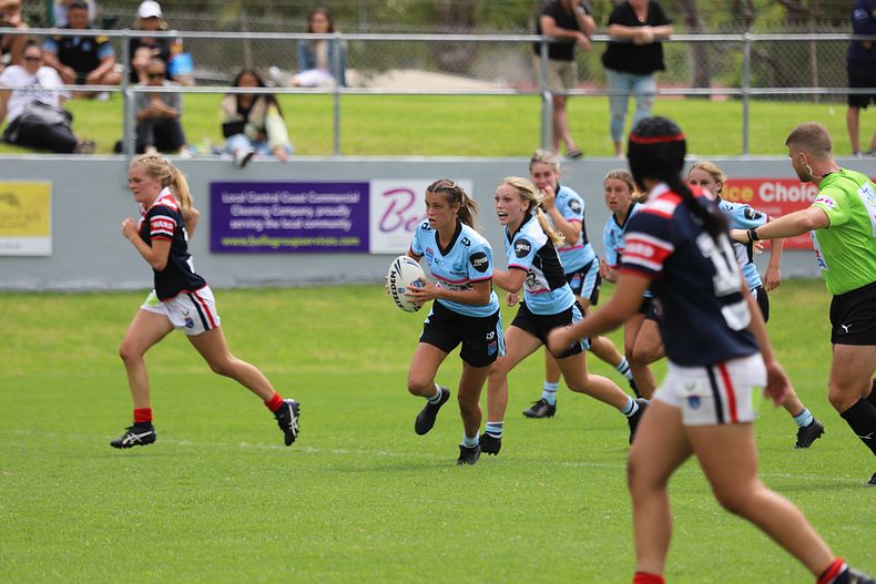 2021 Tarsha Gale Cup Rnd 5 ROOSTERS v SHARKS