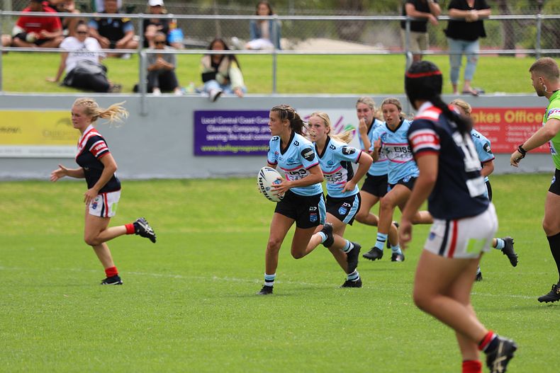 2021 Tarsha Gale Cup Rnd 5 ROOSTERS v SHARKS