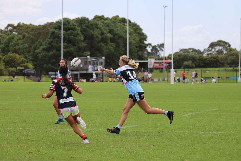 2021 Tarsha Gale Cup Rnd 5 ROOSTERS v SHARKS