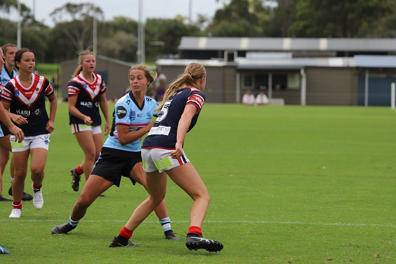 2021 Tarsha Gale Cup Rnd 5 ROOSTERS v SHARKS
