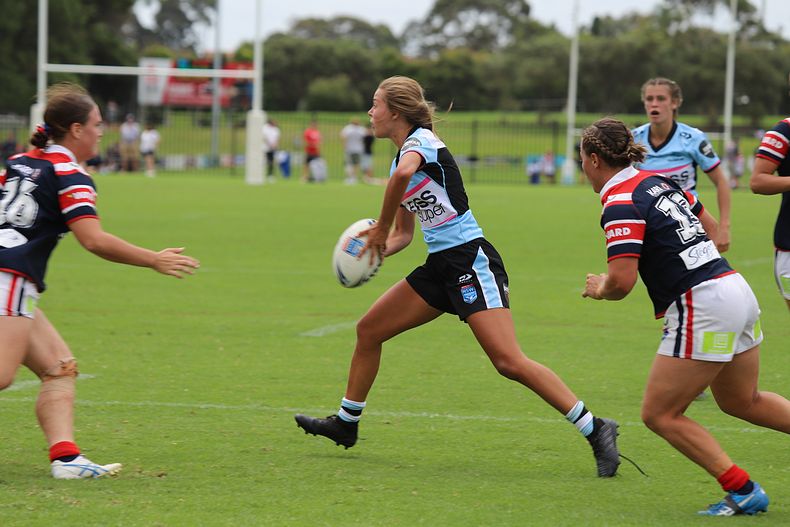 2021 Tarsha Gale Cup Rnd 5 ROOSTERS v SHARKS