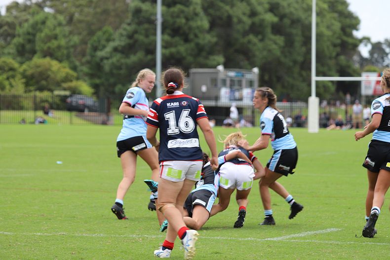 2021 Tarsha Gale Cup Rnd 5 ROOSTERS v SHARKS