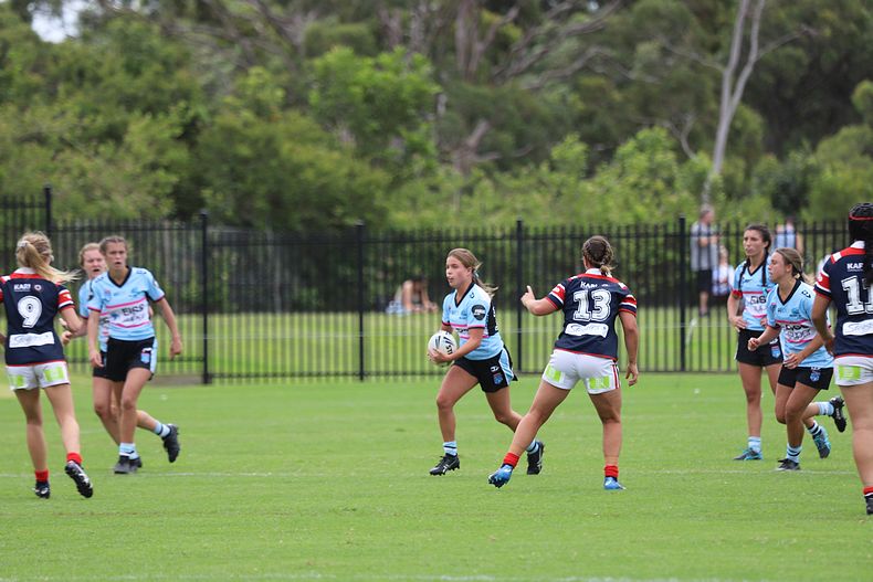 2021 Tarsha Gale Cup Rnd 5 ROOSTERS v SHARKS