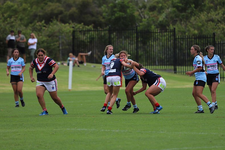2021 Tarsha Gale Cup Rnd 5 ROOSTERS v SHARKS