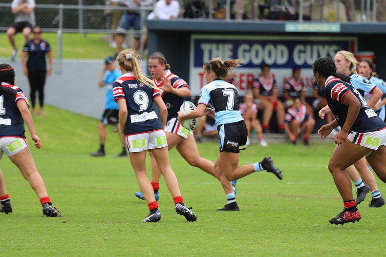 2021 Tarsha Gale Cup Rnd 5 ROOSTERS v SHARKS