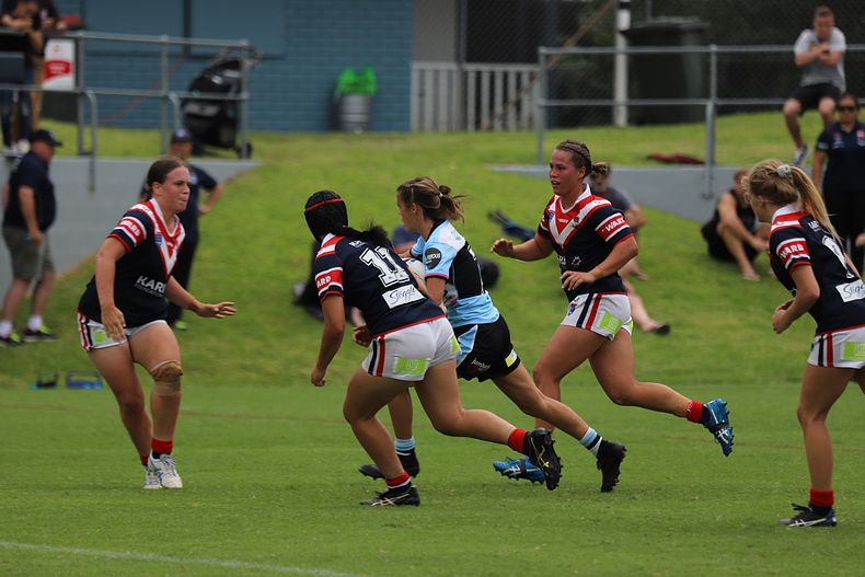 2021 Tarsha Gale Cup Rnd 5 ROOSTERS v SHARKS