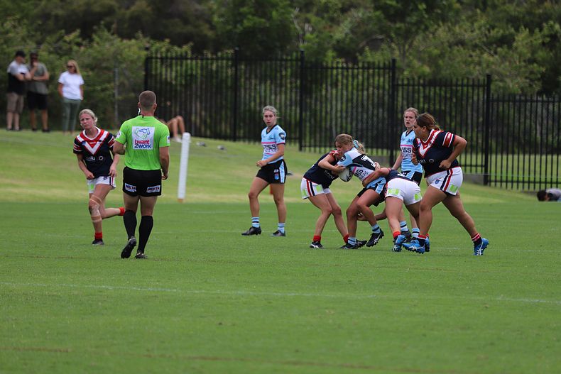 2021 Tarsha Gale Cup Rnd 5 ROOSTERS v SHARKS