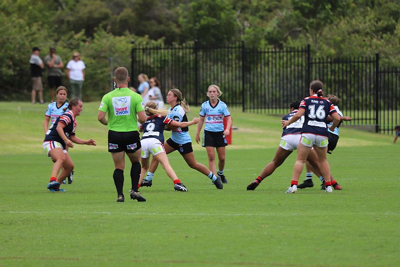 2021 Tarsha Gale Cup Rnd 5 ROOSTERS v SHARKS