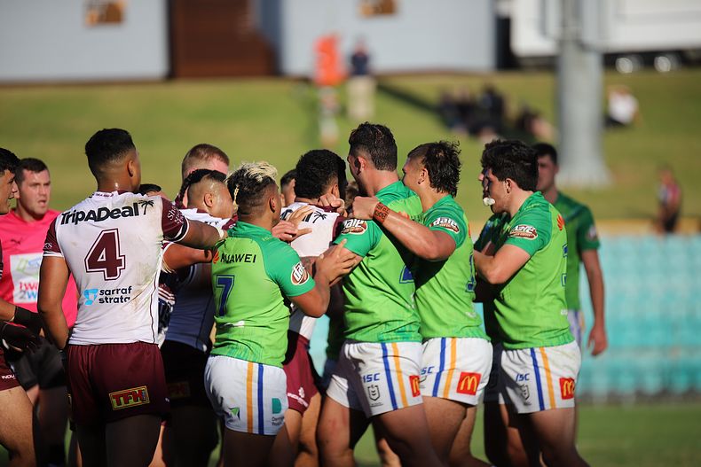 2021 SGB Prelim Final SEAEAGLES v RAIDERS