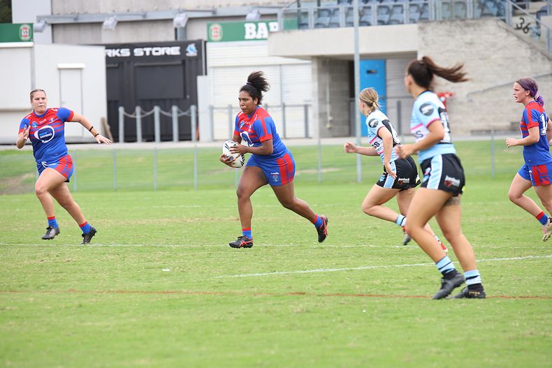 2021 Tarsha Gale Cup Rnd 4 SHARKS v KNIGHTS