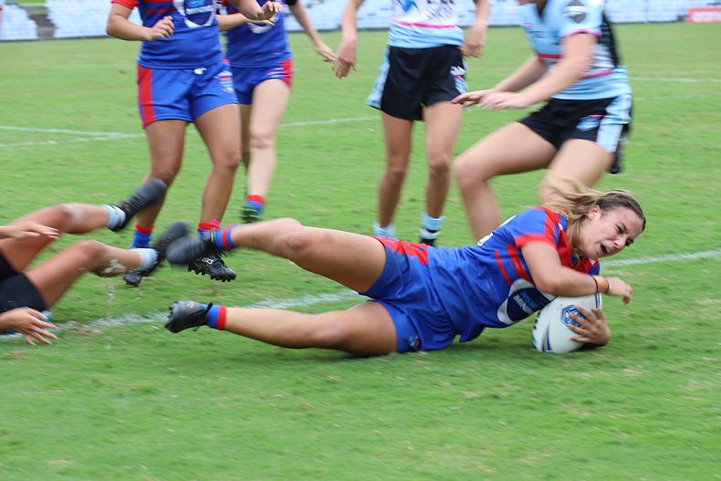 2021 Tarsha Gale Cup Rnd 4 SHARKS v KNIGHTS