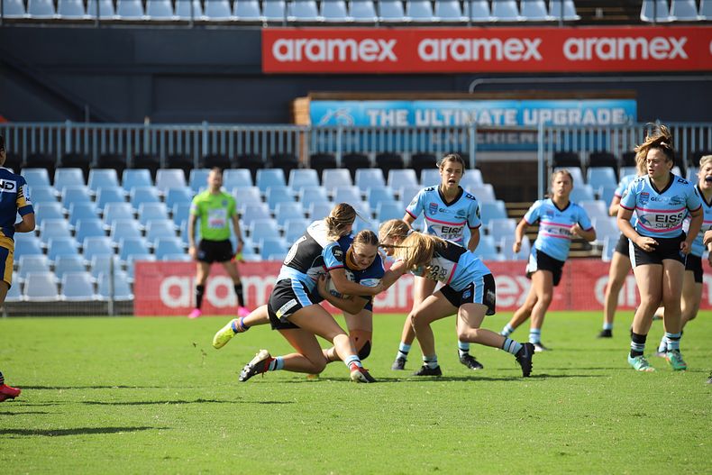 2021 Tarsha Gale Cup Rnd 7 SHARKS v EELS