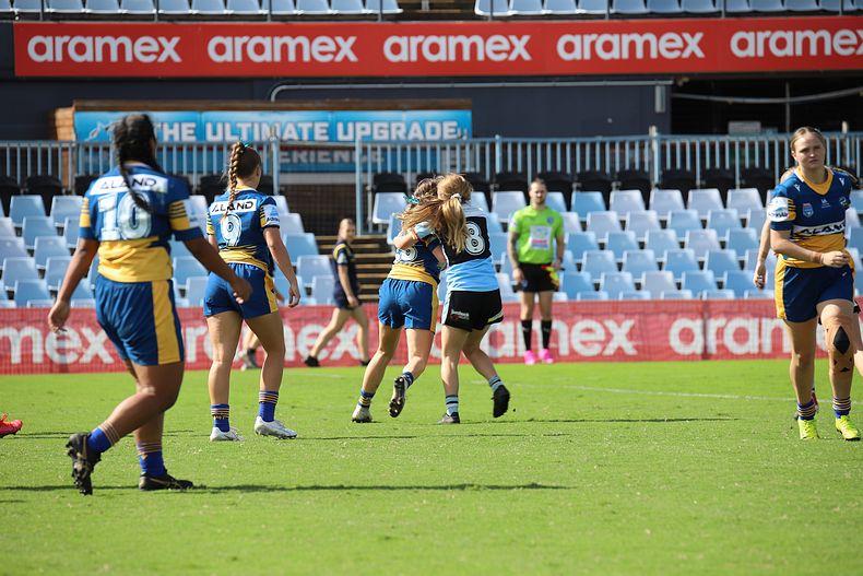 2021 Tarsha Gale Cup Rnd 7 SHARKS v EELS