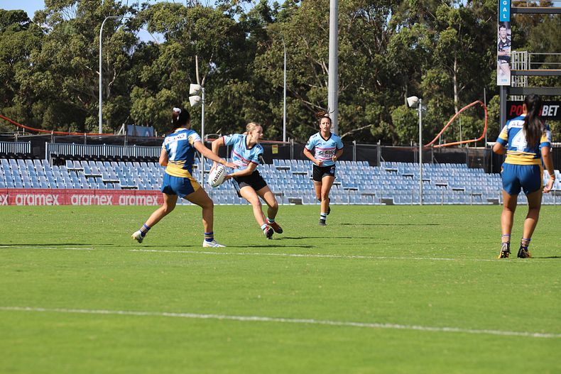 2021 Tarsha Gale Cup Rnd 7 SHARKS v EELS