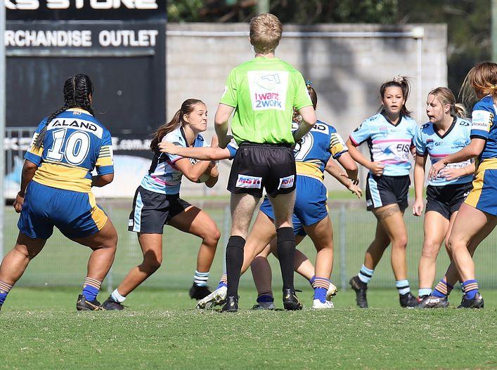 2021 Tarsha Gale Cup Rnd 7 SHARKS v EELS