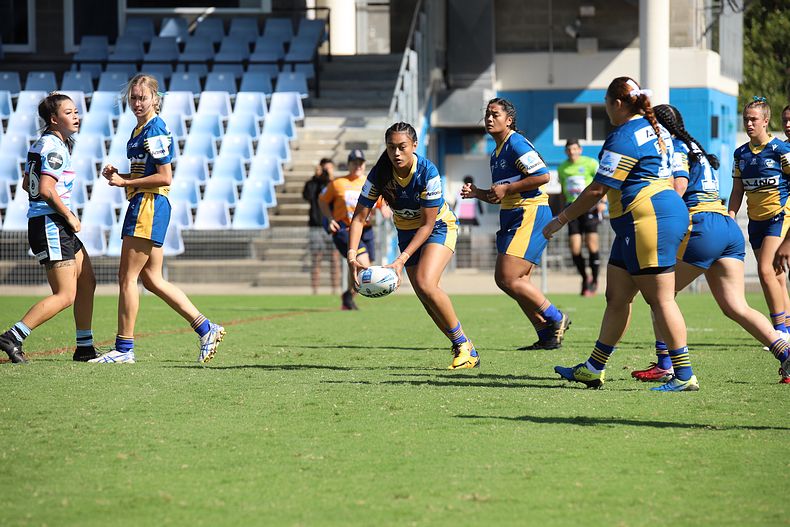 2021 Tarsha Gale Cup Rnd 7 SHARKS v EELS