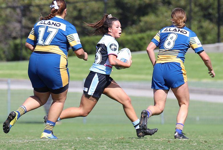 2021 Tarsha Gale Cup Rnd 7 SHARKS v EELS