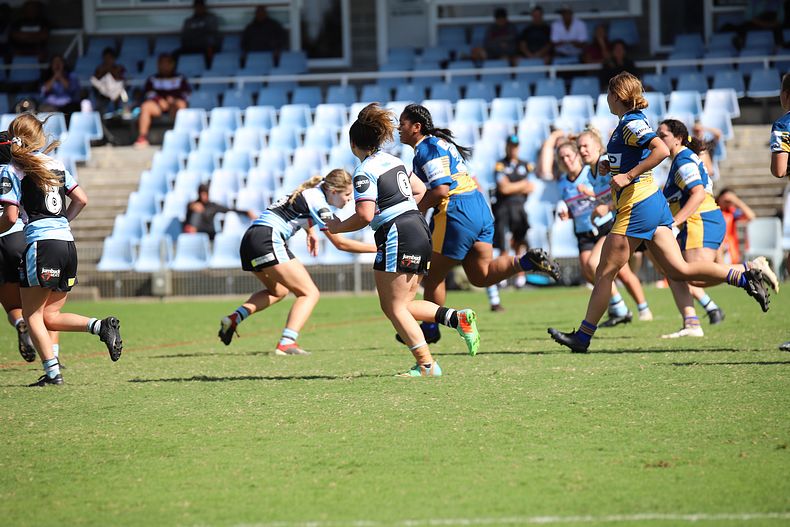 2021 Tarsha Gale Cup Rnd 7 SHARKS v EELS