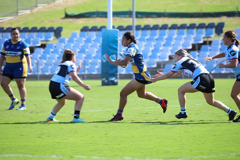 2021 Tarsha Gale Cup Rnd 7 SHARKS v EELS