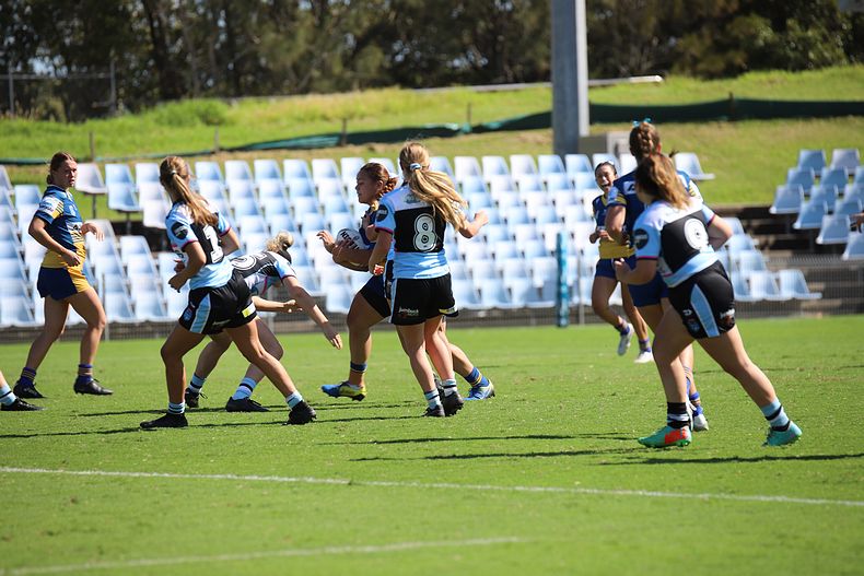2021 Tarsha Gale Cup Rnd 7 SHARKS v EELS
