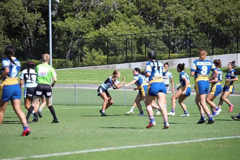2021 Tarsha Gale Cup Rnd 7 SHARKS v EELS