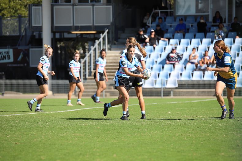 2021 Tarsha Gale Cup Rnd 7 SHARKS v EELS