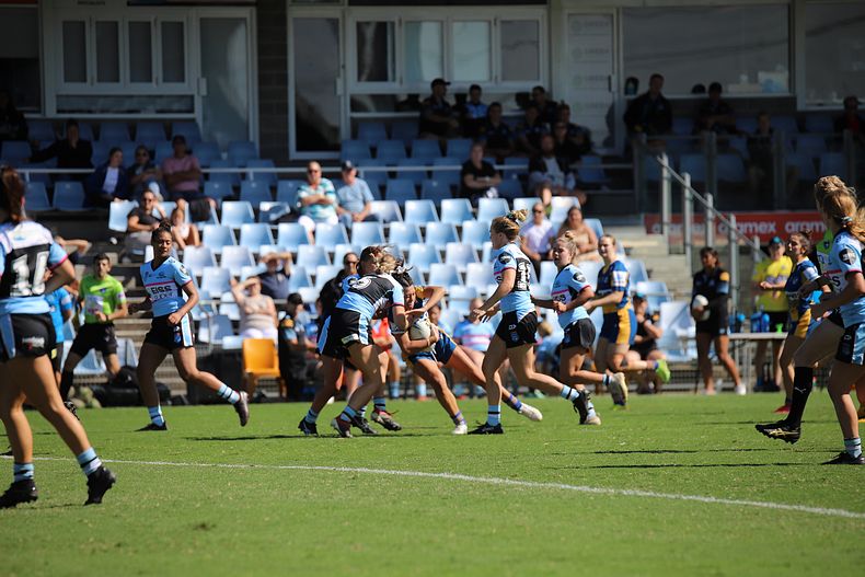 2021 Tarsha Gale Cup Rnd 7 SHARKS v EELS