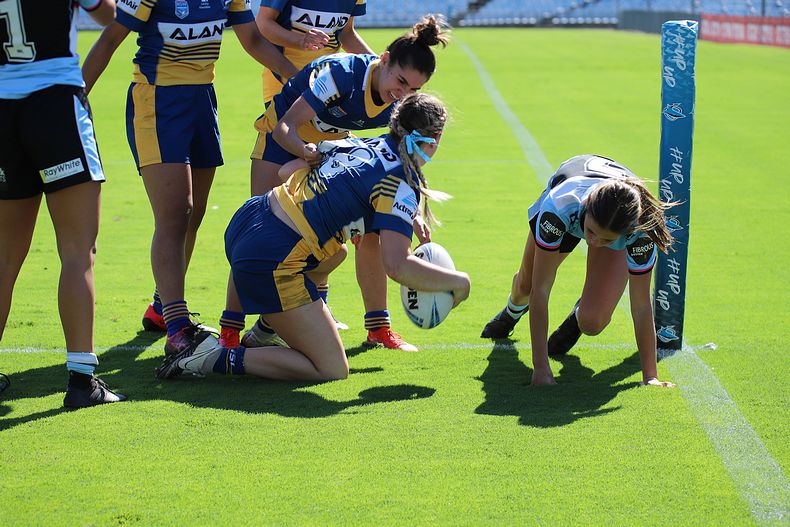 2021 Tarsha Gale Cup Rnd 7 SHARKS v EELS