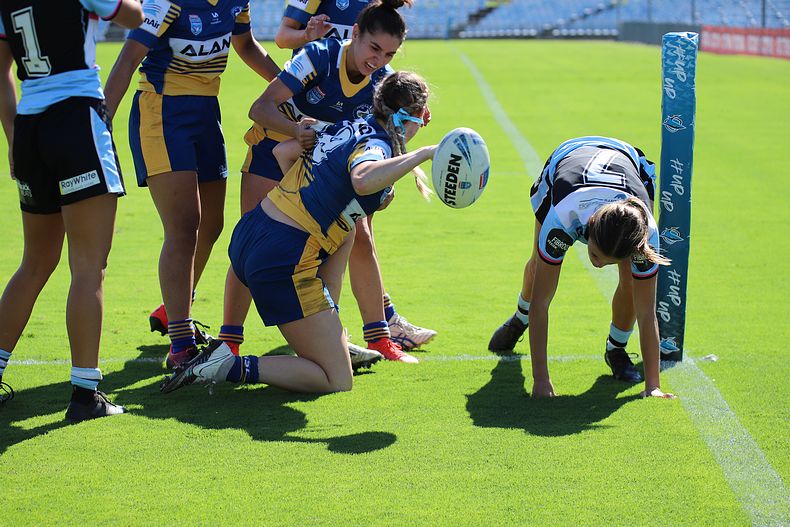 2021 Tarsha Gale Cup Rnd 7 SHARKS v EELS