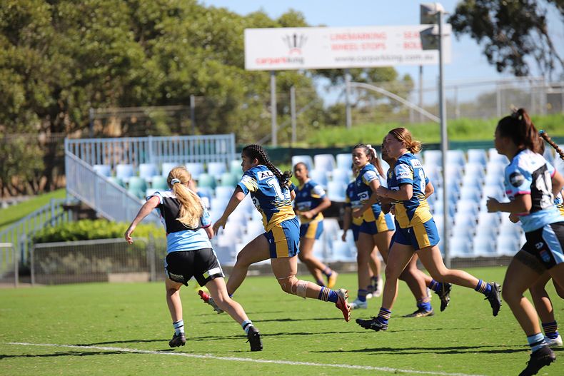 2021 Tarsha Gale Cup Rnd 7 SHARKS v EELS