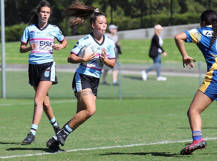 2021 Tarsha Gale Cup Rnd 7 SHARKS v EELS